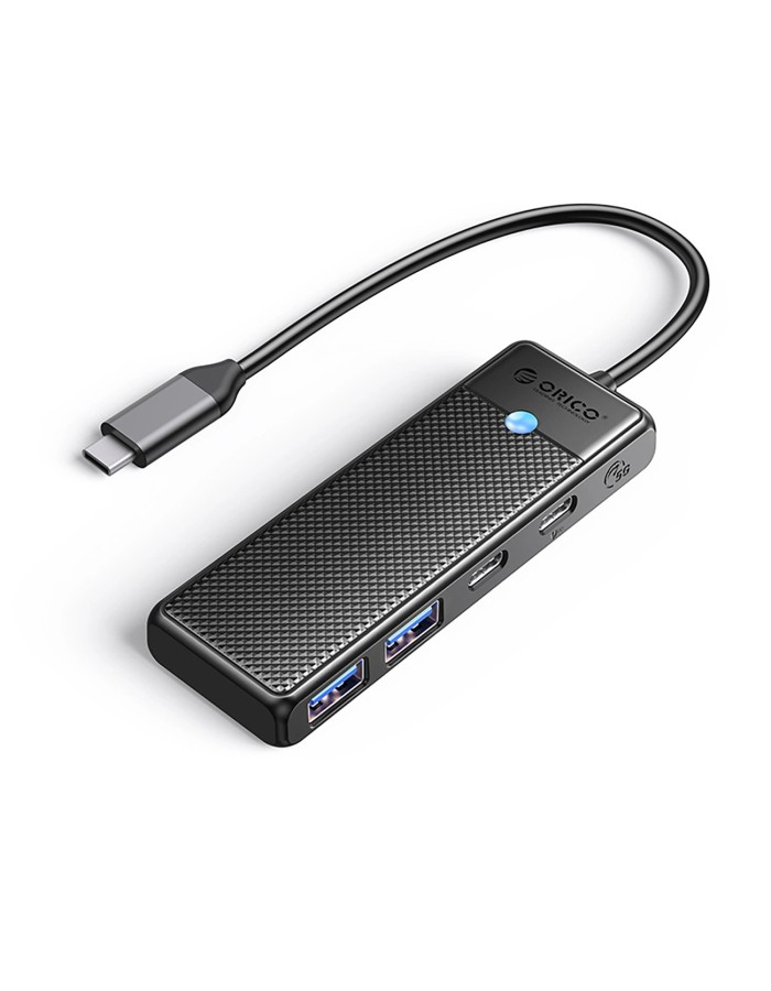 Hub USB-C Orico PAPW2AC-C3 docking station 2x USB-A 3.0 + 2x USB-C 3.0 - black