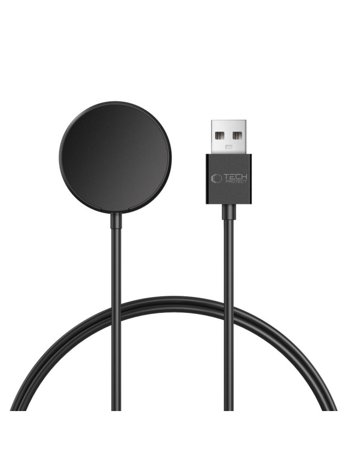 Tech-Protect MC03 UltraBoost Wireless Charger for Samsung Galaxy Watch - Black Tech-Protect MC03 UltraBoost Wireless Charger for Samsung Galaxy Watch - Black