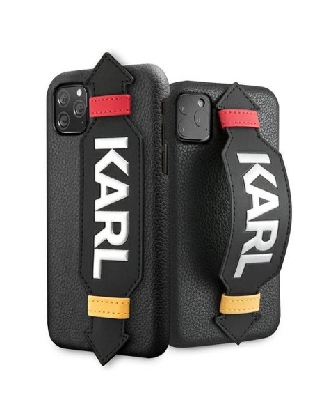 Karl Lagerfeld Strap Case for iPhone 11 Pro 5.8" - Black