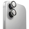 Uniq Optix Aluminum Camera Lens Protector with Applicator for iPhone 16 / iPhone 16 Plus - Silver Uniq Optix Aluminum Camera Lens Protector with Applicator for iPhone 16 / iPhone 16 Plus - Silver