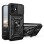 Hybrid Armor Camshield iPhone 17 Case with Stand and Camera Cover - Black