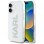 Karl Lagerfeld IML Rhinestones Logo iPhone 16 Case - Transparent