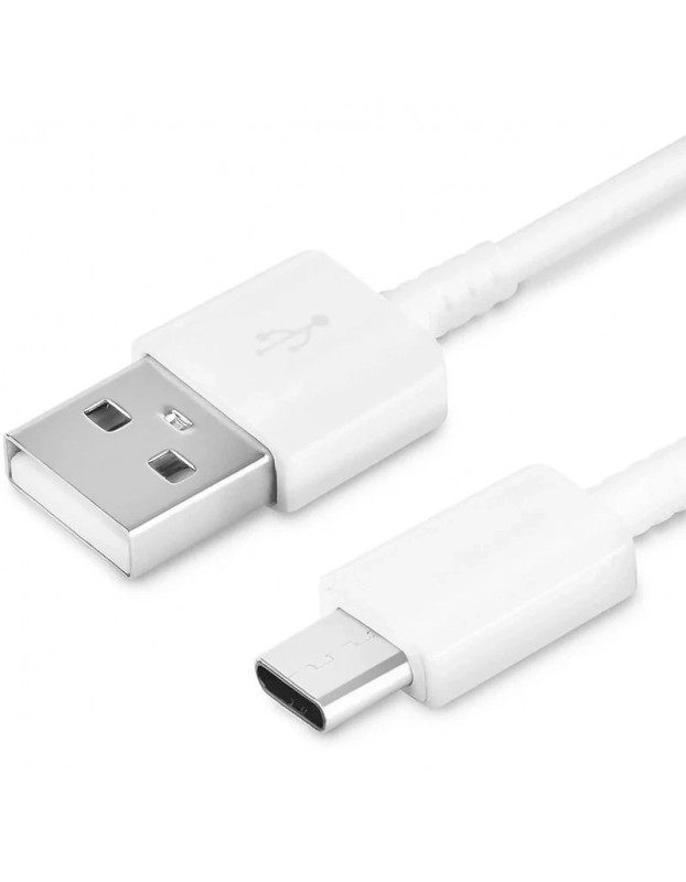 Samsung EP-DN930CWE USB-A - USB-C 3A Cable 1.2m (Bulk - replacement packaging) - white