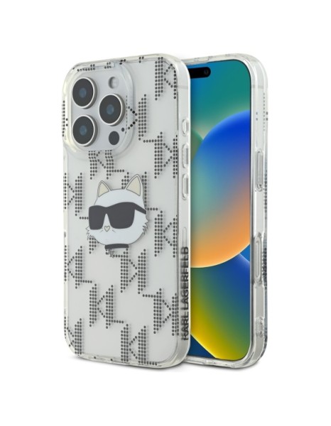 Karl Lagerfeld IML Choupette Head Electroplated iPhone 16 Pro Max Case - Clear Karl Lagerfeld IML Choupette Head Electroplated iPhone 16 Pro Max Case - Clear