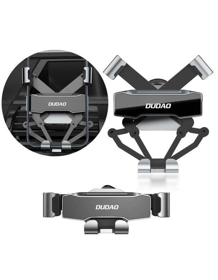 Dudao Gravity Car Smartphone Holder Black (F11Pro) Dudao Gravity Car Smartphone Holder Black (F11Pro)