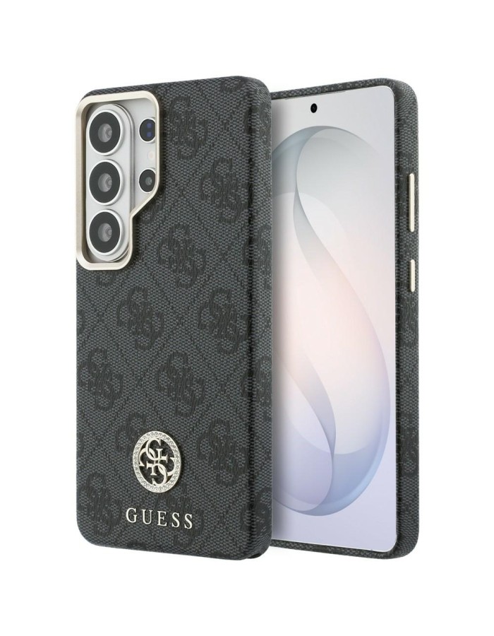 Guess 4G Rhinestone Round Logo MagSafe Case for Samsung Galaxy S26 Ultra - Black Guess 4G Rhinestone Round Logo MagSafe Case for Samsung Galaxy S26 Ultra - Black