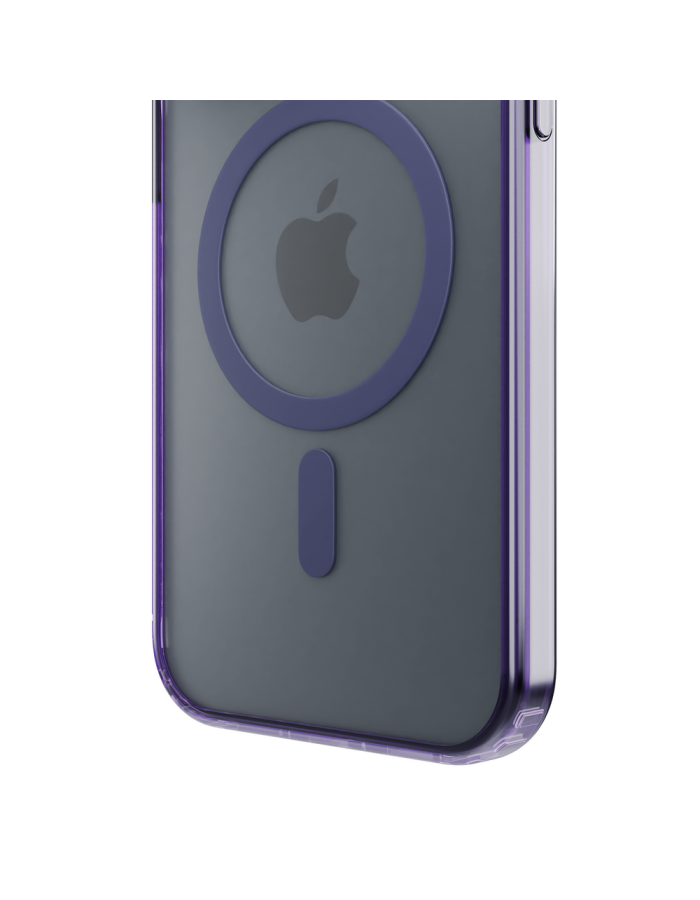 3mk Frosty MagCase Purple Case for Apple iPhone 12/12 Pro - purple