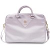 Guess Triangle 4G bag for a 16" laptop - purple Guess Triangle 4G bag for a 16" laptop - purple