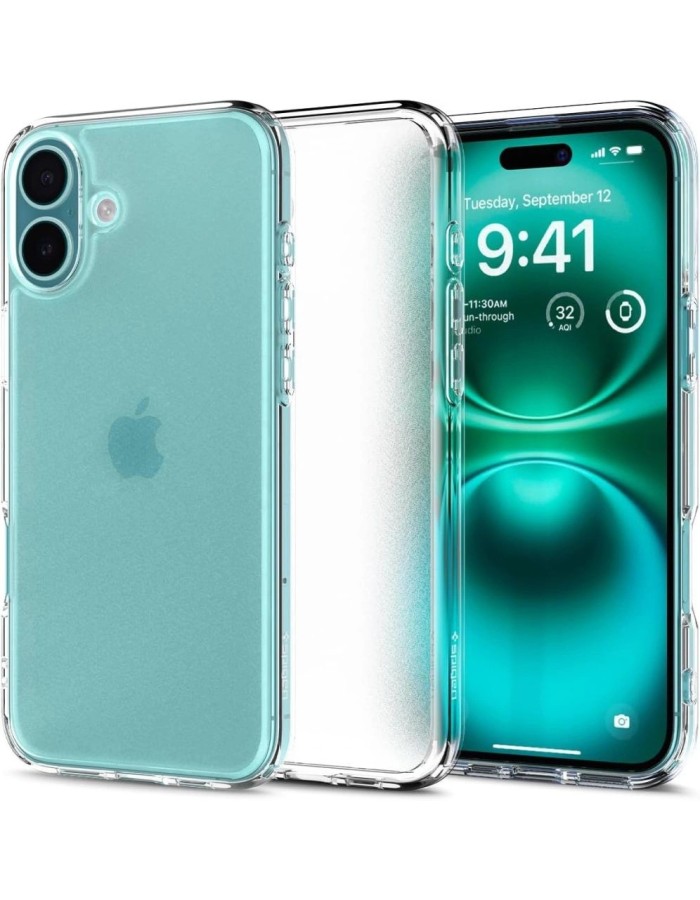 Spigen Ultra Hybrid for iPhone 16 - Clear Spigen Ultra Hybrid for iPhone 16 - Clear