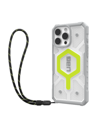 UAG Pathfinder Clear Magsafe Bundle Case with Lanyard for iPhone 16 Pro Max - Green UAG Pathfinder Clear Magsafe Bundle Case with Lanyard for iPhone 16 Pro Max - Green
