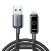 Joyroom S-A55 StarFlight 3A USB-A - Lightning cable 1.2m - black Joyroom S-A55 StarFlight 3A USB-A - Lightning cable 1.2m - black