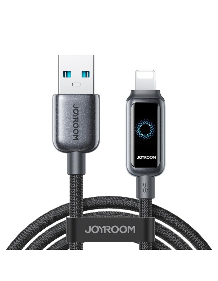 Joyroom S-A55 StarFlight 3A USB-A - Lightning cable 1.2m - black
