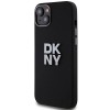 DKNY Liquid Silicone Metal Logo case for iPhone 15 Plus / 14 Plus - black DKNY Liquid Silicone Metal Logo case for iPhone 15 Plus / 14 Plus - black