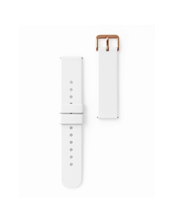 Silicone Strap for Huawei Watch GT2 / GT3 42mm - White