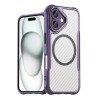 Leading Series MagSafe Silicone Case for iPhone 16 Plus - Purple