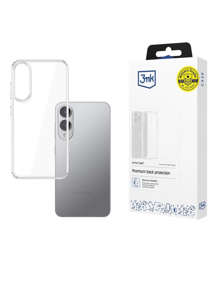 3mk Armor Case for Samsung Galaxy S25 Edge - Transparent 3mk Armor Case for Samsung Galaxy S25 Edge - Transparent