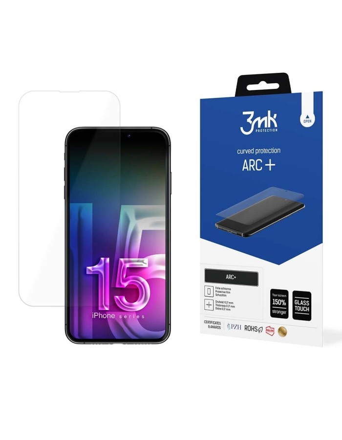 Apple iPhone 15 - 3mk ARC+ Apple iPhone 15 - 3mk ARC+