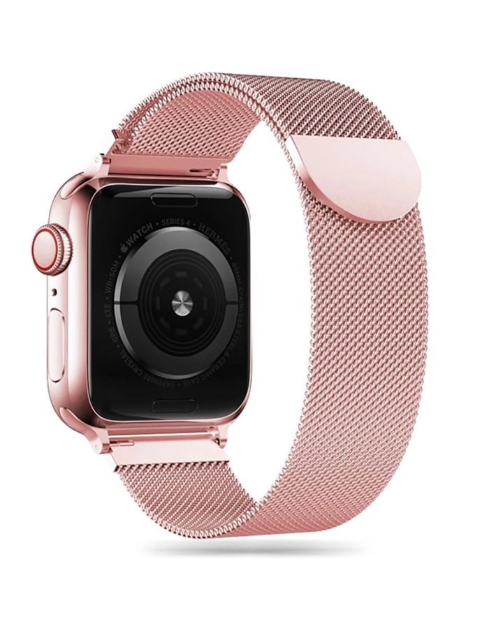 Tech-Protect MilaneseBand for Apple Watch 4 / 5 / 6 / 7 / 8 / 9 / SE (38/40/41 mm) - Pink