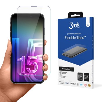 Hybrid glass 3mk FlexibleGlass v2.0 for Apple iPhone 15 Pro Max