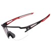 Rockbros 10173 Photochromic UV400 Cycling Glasses - Black and Red Rockbros 10173 Photochromic UV400 Cycling Glasses - Black and Red
