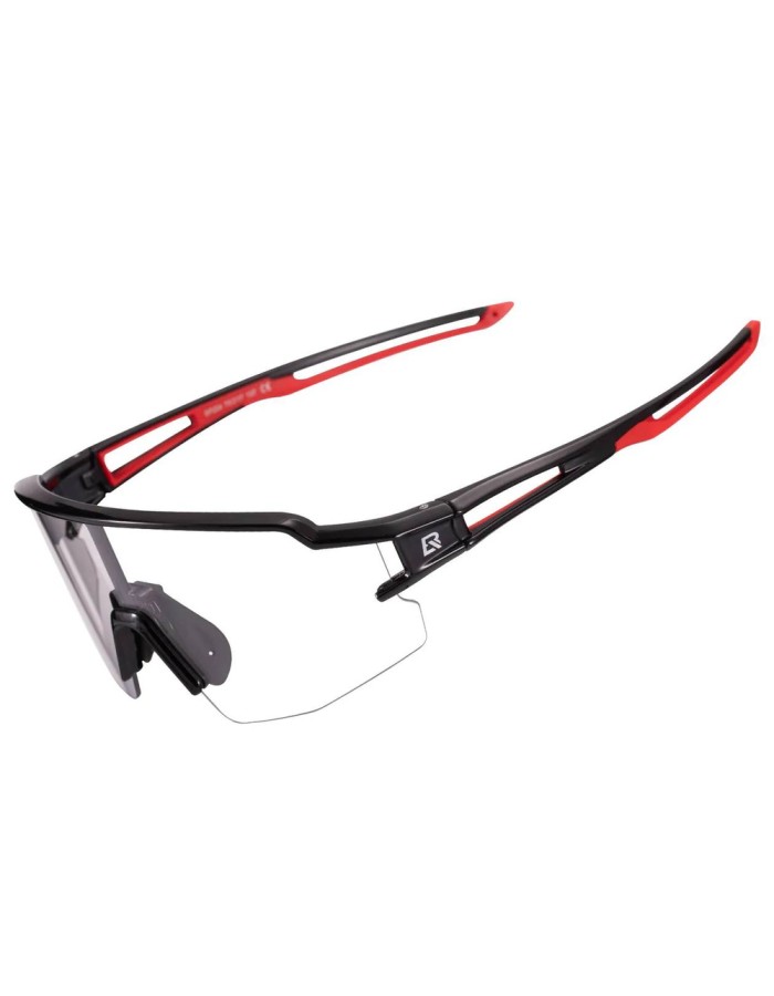 Rockbros 10173 Photochromic UV400 Cycling Glasses - Black and Red Rockbros 10173 Photochromic UV400 Cycling Glasses - Black and Red