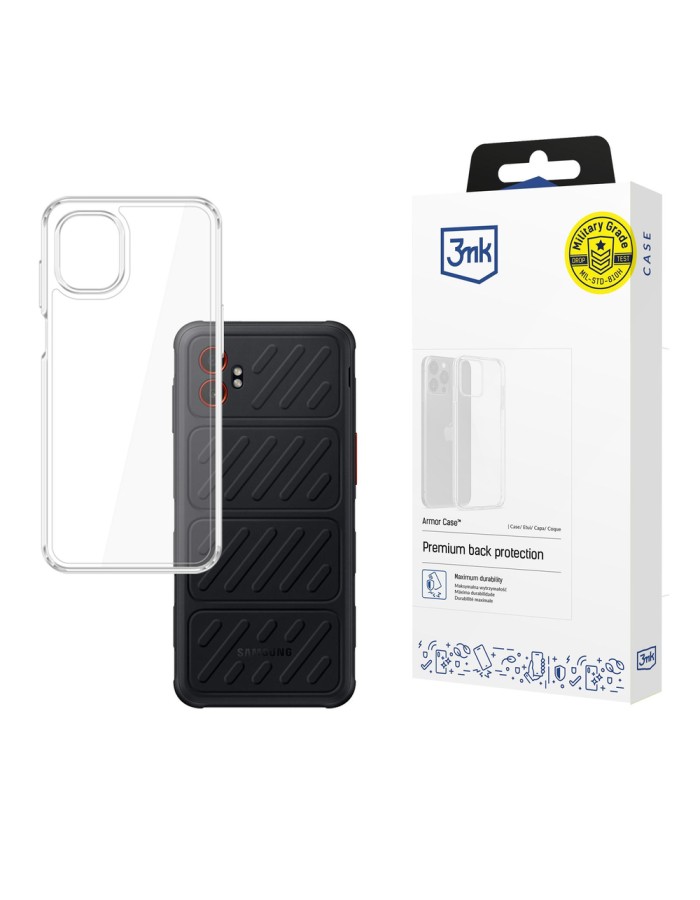 3mk Armor Case for Samsung Galaxy XCover 7 Pro - Transparent 3mk Armor Case for Samsung Galaxy XCover 7 Pro - Transparent