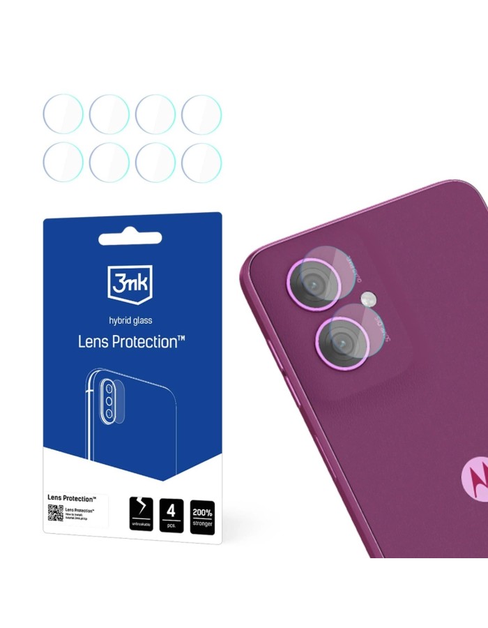 3mk Lens Protection Hybrid Camera Glass for Motorola Moto G55 5G
