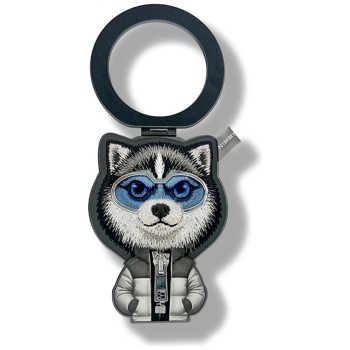 Nimmy Cool&amp;amp;Cute 2.0 Wolf Magnetic Pendant - Black
