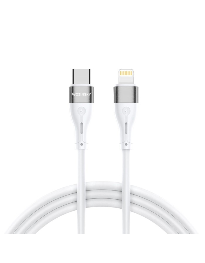 Wozinsky WSTCL1 Lightning / USB-C PD 27W cable 1 m - white