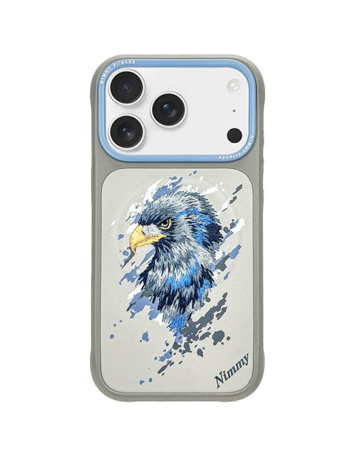 Nimmy Eagle MagSafe Case for iPhone 17 Pro Max - Gray