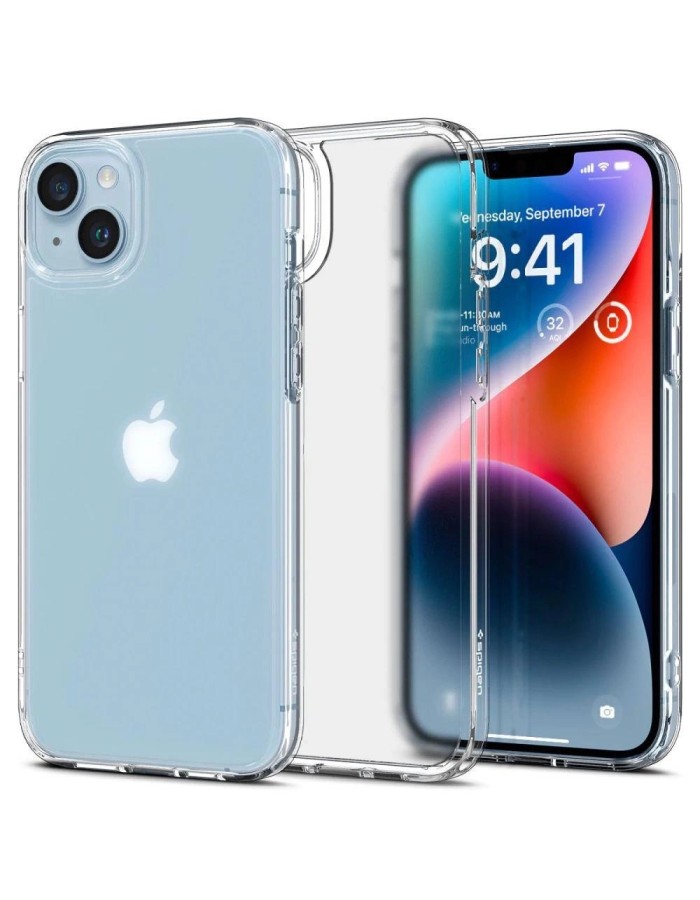 Spigen Ultra Hybrid iPhone 14 Plus Case - Matte Clear