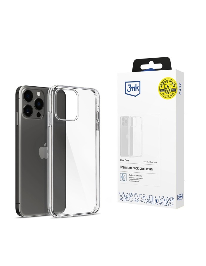 Apple iPhone 15 Pro Max - 3mk Clear Case