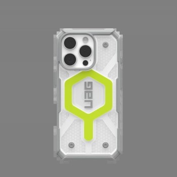 UAG Pathfinder Clear Magsafe iPhone 16 Pro Case Compatible with MagSafe - Green UAG Pathfinder Clear Magsafe iPhone 16 Pro Case Compatible with MagSafe - Green