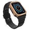 Protect Strap Band for Apple Watch 42/44/45mm Armored Case Strap - Black, Rose Gold Protect Strap Band for Apple Watch 42/44/45mm Armored Case Strap - Black, Rose Gold