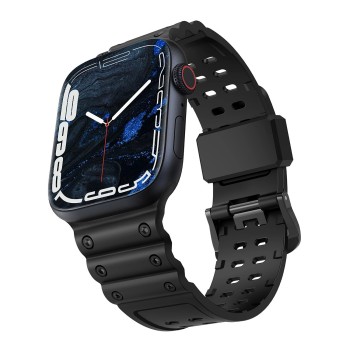 Strap Triple Protection for Apple Watch 38 / 40 / 41 mm bracelet strap - black