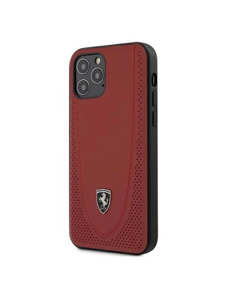 Ferrari FEOGOHCP12MRE iPhone 12/12 Pro 6.1" red/red hardcase Off Track Perforated Ferrari FEOGOHCP12MRE iPhone 12/12 Pro 6.1" red/red hardcase Off Track Perforated