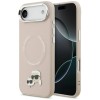 Karl Lagerfeld Karl & Choupette Pins MagSafe Case for iPhone Air Pink Karl Lagerfeld Karl & Choupette Pins MagSafe Case for iPhone Air Pink
