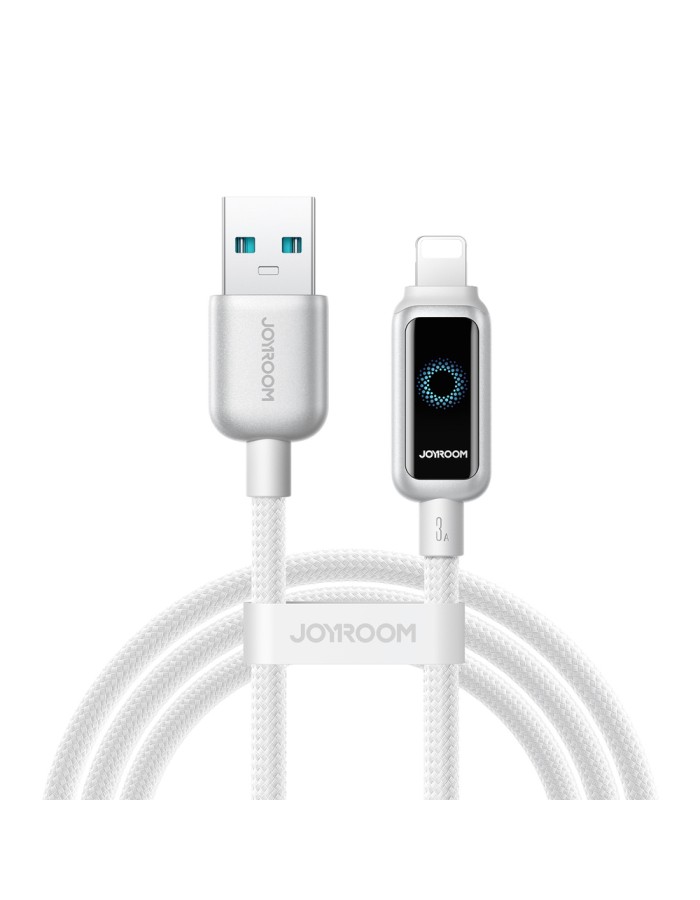 Joyroom S-A55 StarFlight 3A USB-A - Lightning cable 1.2m - white