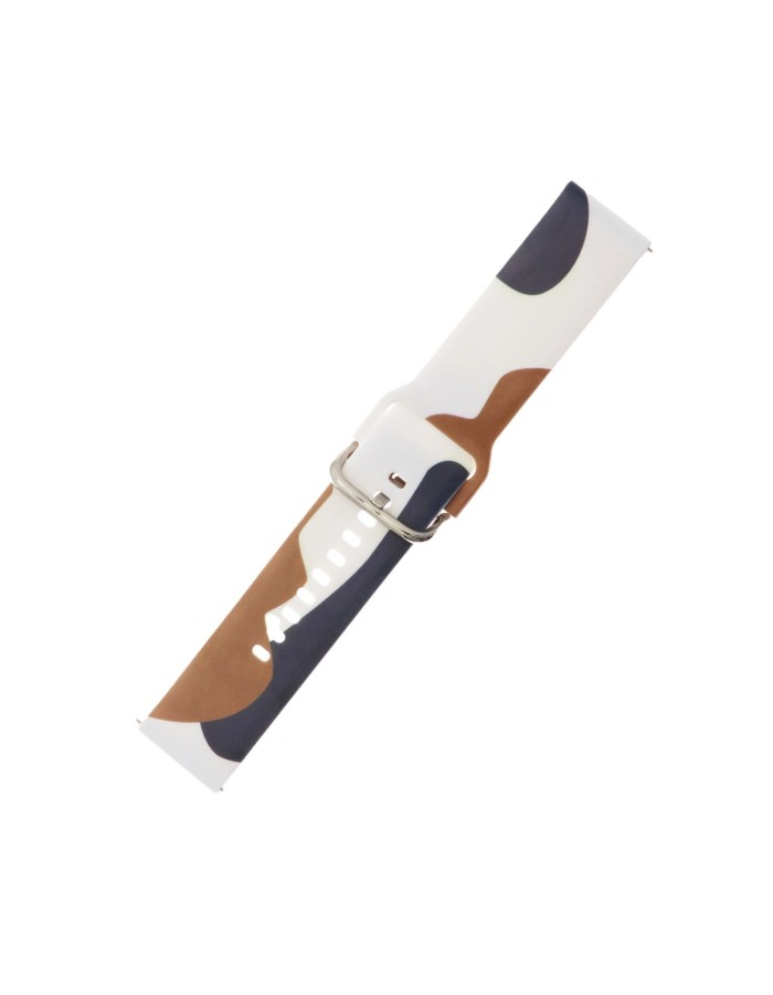 Strap Moro for Samsung Galaxy Watch 40 / 41 / 42 / 43 / 44 mm silicone bracelet watch band - pattern 1