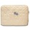 Hello Kitty Zip PU Quilted Bows case for a 14" laptop - gold