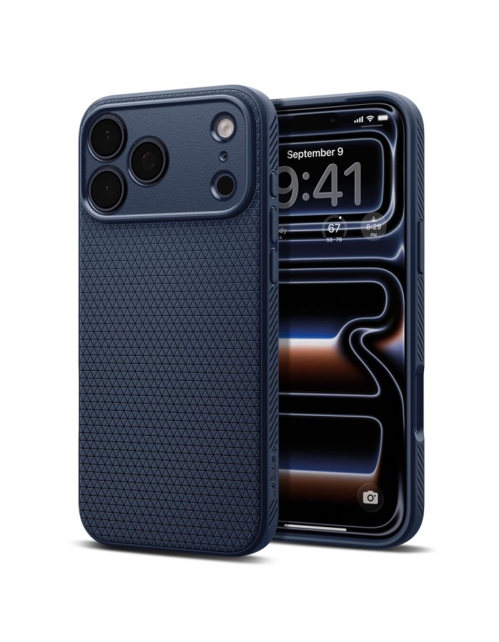 Spigen Liquid Air Case for iPhone 17 Pro Max - Blue Spigen Liquid Air Case for iPhone 17 Pro Max - Blue