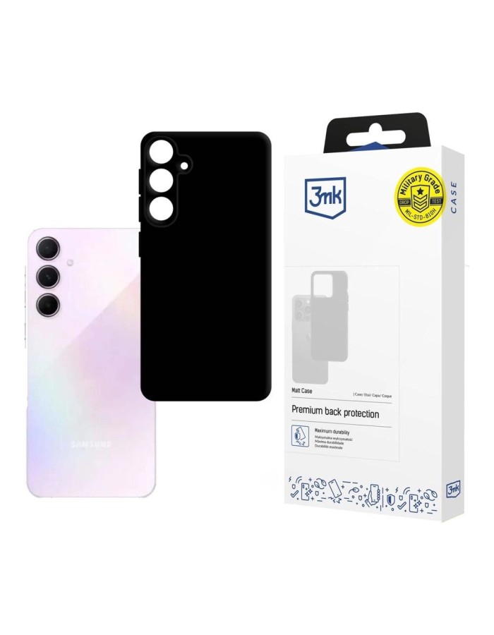 3mk Matt Case Samsung Galaxy A55 5G - Black