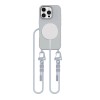 Tech-Protect MagNecklace MagSafe Case with Lanyard for iPhone 16 Pro - Gray Tech-Protect MagNecklace MagSafe Case with Lanyard for iPhone 16 Pro - Gray