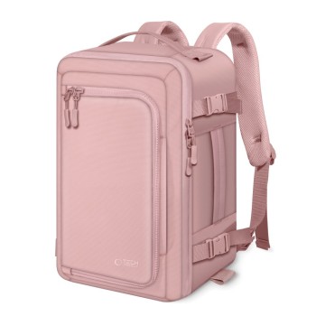 Tech-Protect Defender S50 Backpack for Ryanair & Wizzar, 20L Laptop - Pink Tech-Protect Defender S50 Backpack for Ryanair & Wizzar, 20L Laptop - Pink