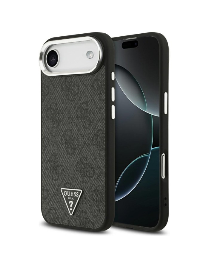 Guess 4G Triangle Logo MagSafe case for iPhone 17 Air - black Guess 4G Triangle Logo MagSafe case for iPhone 17 Air - black