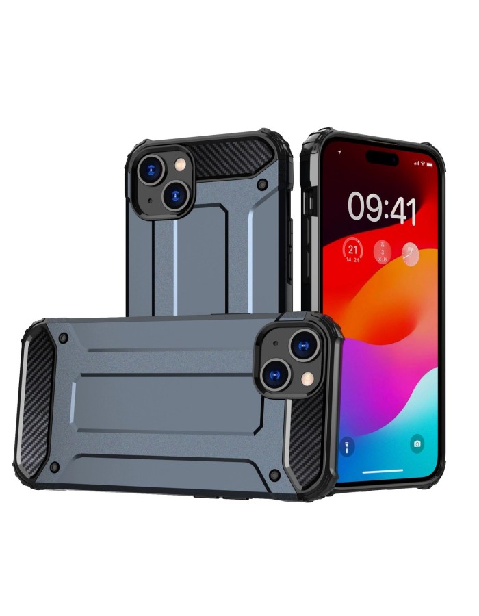 iPhone 15 Hybrid Armor case - blue