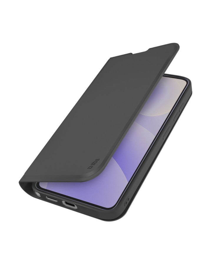 SBS Wallet Smooth Case for Samsung Galaxy S26 Ultra with Flip Cover - Black SBS Wallet Smooth Case for Samsung Galaxy S26 Ultra with Flip Cover - Black