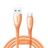 Joyroom S-A59 Vibrant Series 3A USB-A - USB-C Cable 1.2m - Orange Joyroom S-A59 Vibrant Series 3A USB-A - USB-C Cable 1.2m - Orange