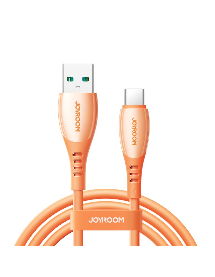 Joyroom S-A59 Vibrant Series 3A USB-A - USB-C Cable 1.2m - Orange