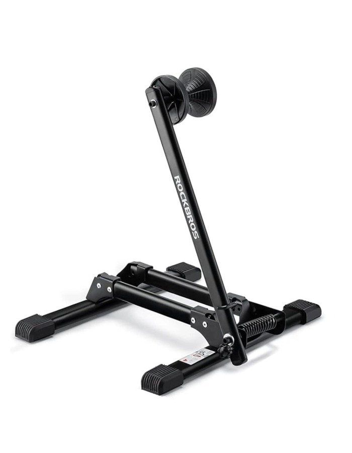 Rockbros 27210001001 Folding Bicycle Stand - Black